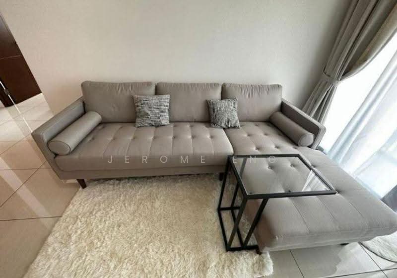 Kondominium untuk Disewa di Queens Residences Q2 @ Queens Waterfront - Jerome Eng - Living Room - PropertyGuru.com.my