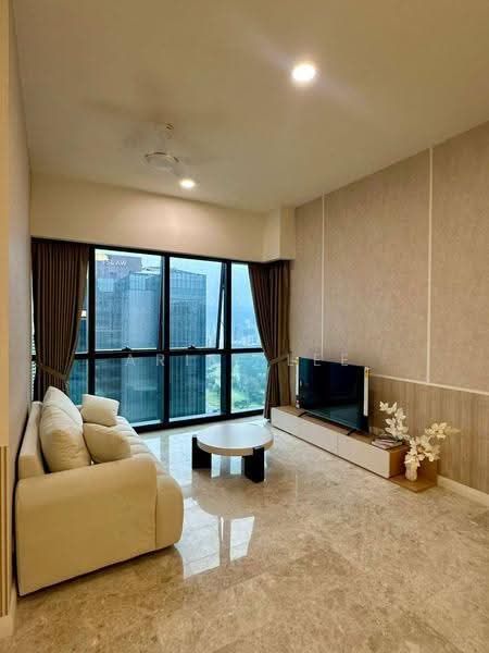 Service Residence for Rent at TRX Residences - Ariel Lee - Living Room - PropertyGuru.com.my