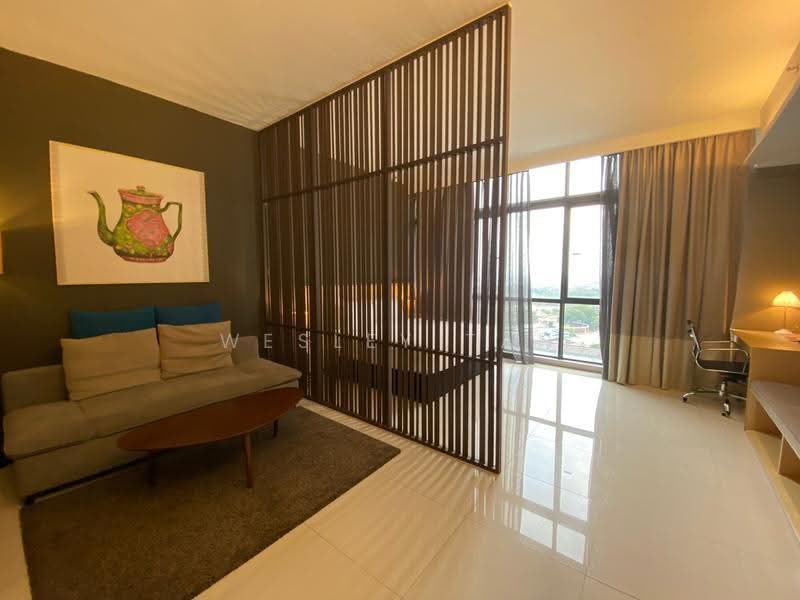Service Residence for Sale at The Pines - Wesley Tan - Living Room - PropertyGuru.com.my