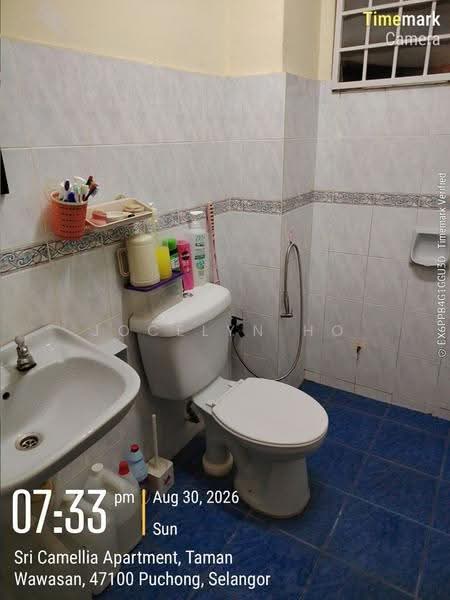 Apartment for Sale at Pangsapuri Sri Camellia - Jocelyn Ho - Bathroom - PropertyGuru.com.my