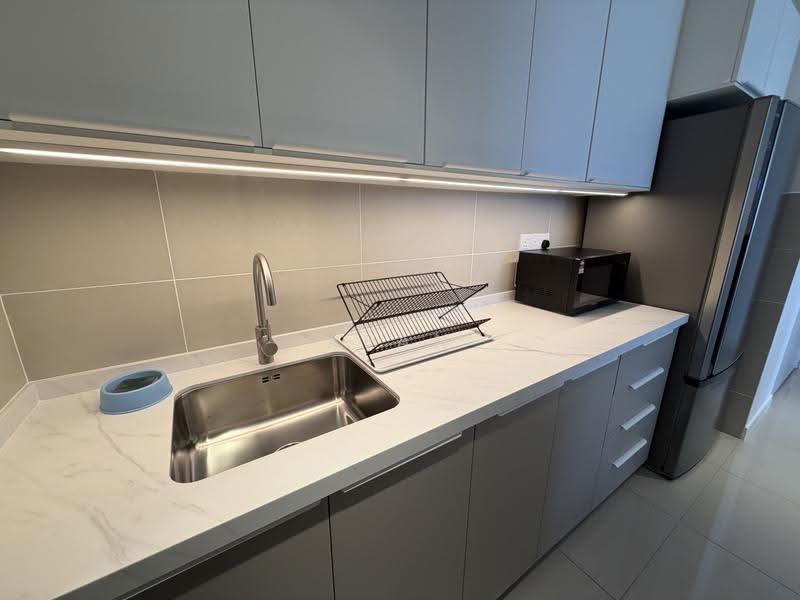 Service Residence for Rent at The Pulse Residence - Alan Chia - Kitchen - PropertyGuru.com.my