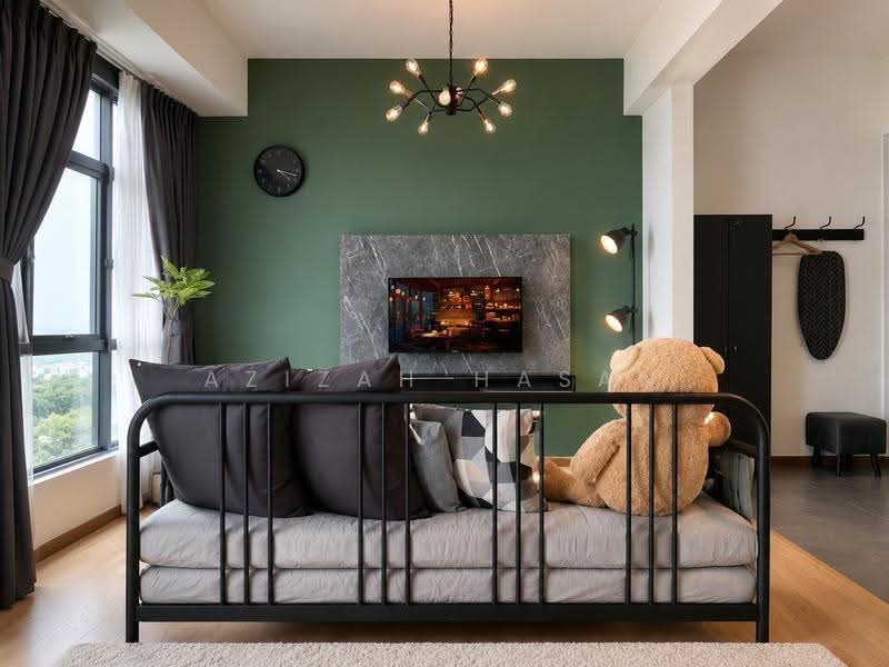 Service Residence for Sale at Imperium Residence - Azizah Hasan - Living Room - PropertyGuru.com.my