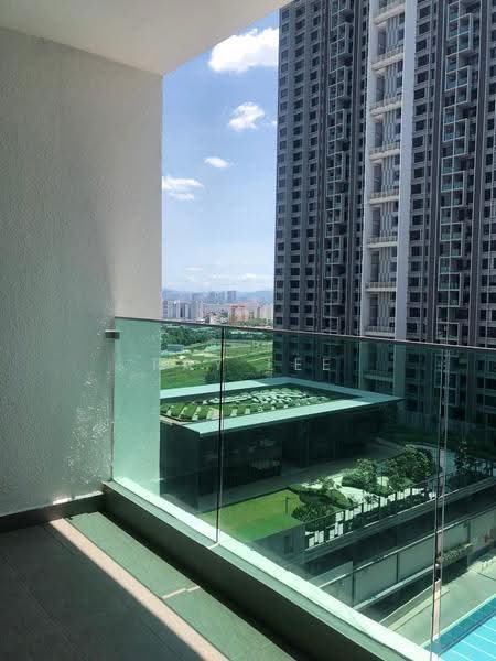 Kediaman Servis untuk Disewa di Twin Residences - Ray Lee - Balcony - PropertyGuru.com.my