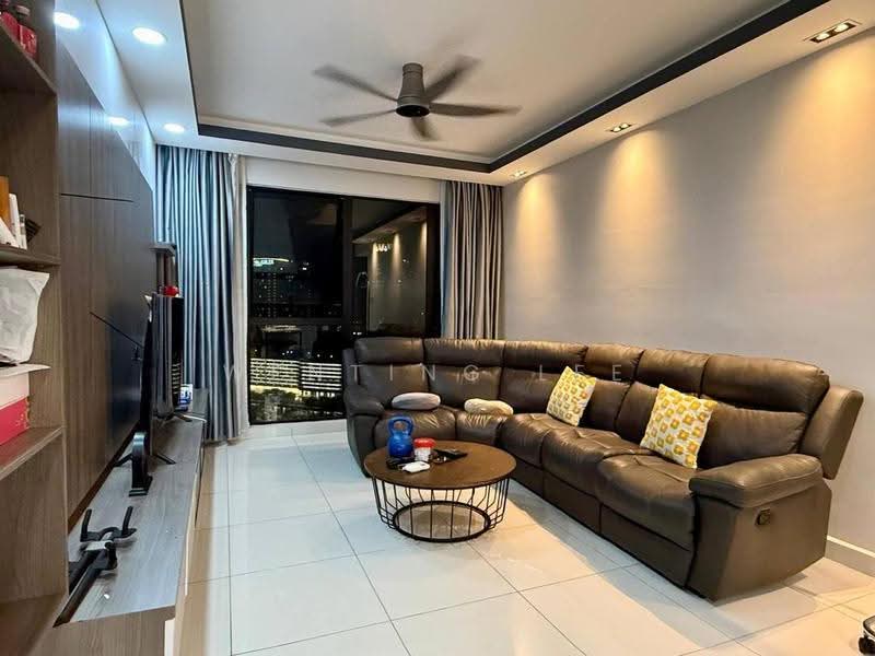 Service Residence for Rent at Southkey Mosaic - Wenting Lee - Living Room - PropertyGuru.com.my