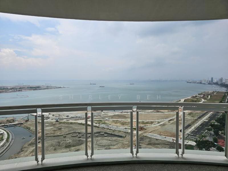 Kondominium untuk Disewa di Gurney Paragon - Shirley Beh - Balcony - PropertyGuru.com.my