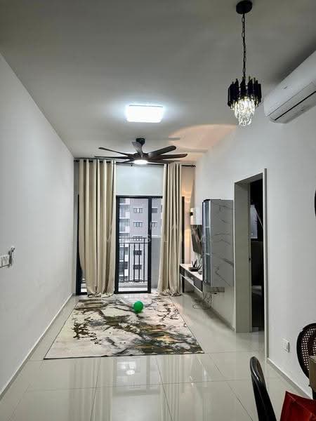 Kondominium untuk Disewa di Sky Awani Residensi 4 - Ahmad Muslim - Living Room - PropertyGuru.com.my