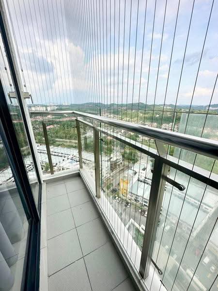 Service Residence for Sale at Zenopy Residences - Ahmad Muslim - Balcony - PropertyGuru.com.my