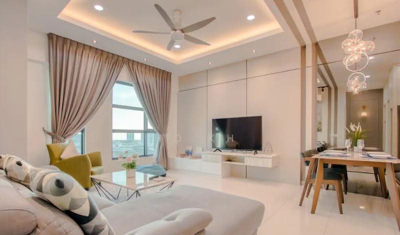 Service Residence for Sale at Riveria Sentral - Ho KH - Living Room - PropertyGuru.com.my