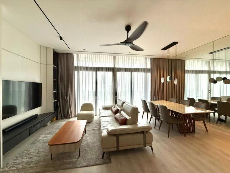 Kondominium untuk Disewa di Moulmein Rise - Vinnie Loh - Living Room - PropertyGuru.com.my