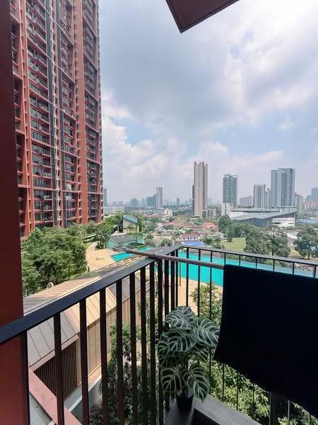 Kondominium untuk Disewa di EdgeWood Residences @ SkySanctuary - Stanley Sia - Balcony - PropertyGuru.com.my
