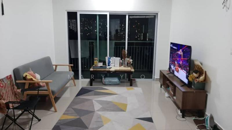 Kondominium untuk Dijual di The Holmes 1 - Mary Yeoh - Living Room - PropertyGuru.com.my