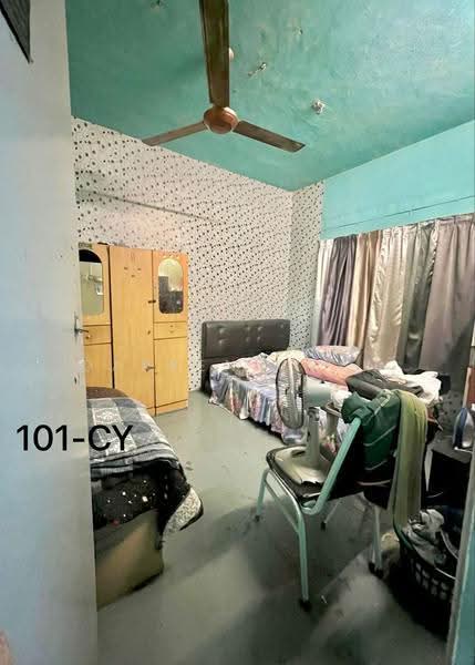 Rumah Flat untuk Dijual di Taman Chi Liung - Darren Chen - Bedroom - PropertyGuru.com.my