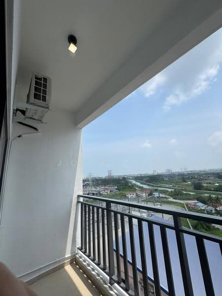 Service Residence for Sale at PANGSAPURI GADONG HARMONI @ AMBIENCE RESIDENCE - Joan Low - Balcony - PropertyGuru.com.my