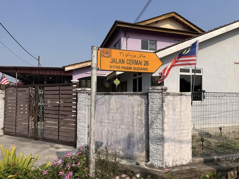 Rumah Teres 2-Tingkat untuk Dijual di Taman Kota Masai (Pasir Gudang) - Fu Heng Chong - Exterior - PropertyGuru.com.my