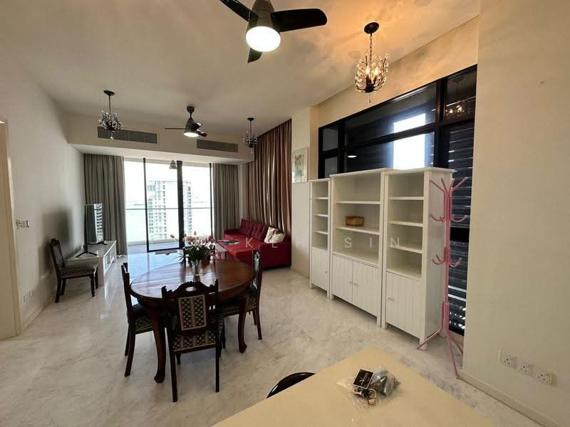 Kondominium untuk Disewa di Setia V Residences - Lim Keh Sin - Living Room - PropertyGuru.com.my