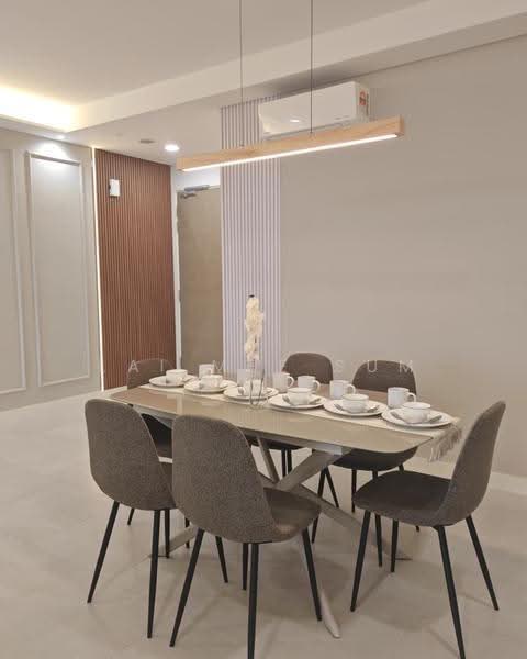 Kediaman Servis untuk Disewa di Jendela Residences - Lai Mee Sum - Dining Room - PropertyGuru.com.my