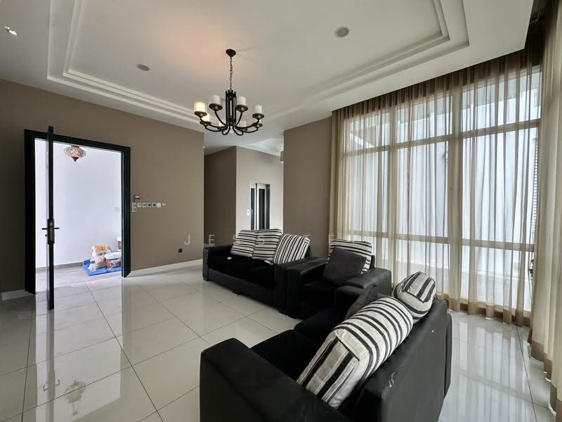 Semi-Detached House for Sale in Setia Eco Park (Setia Alam) - Jess Tee - Living Room - PropertyGuru.com.my