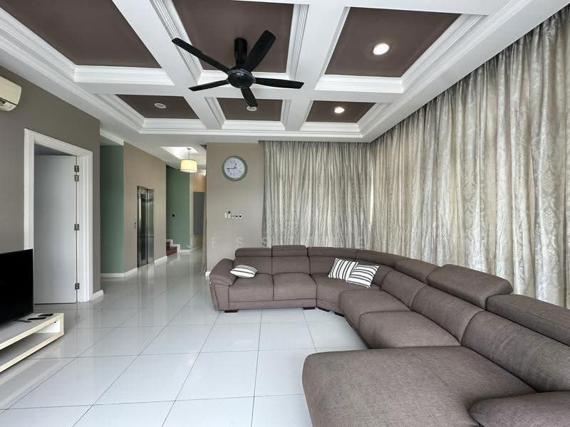 Semi-Detached House for Sale in Setia Eco Park (Setia Alam) - Jess Tee - Living Room - PropertyGuru.com.my