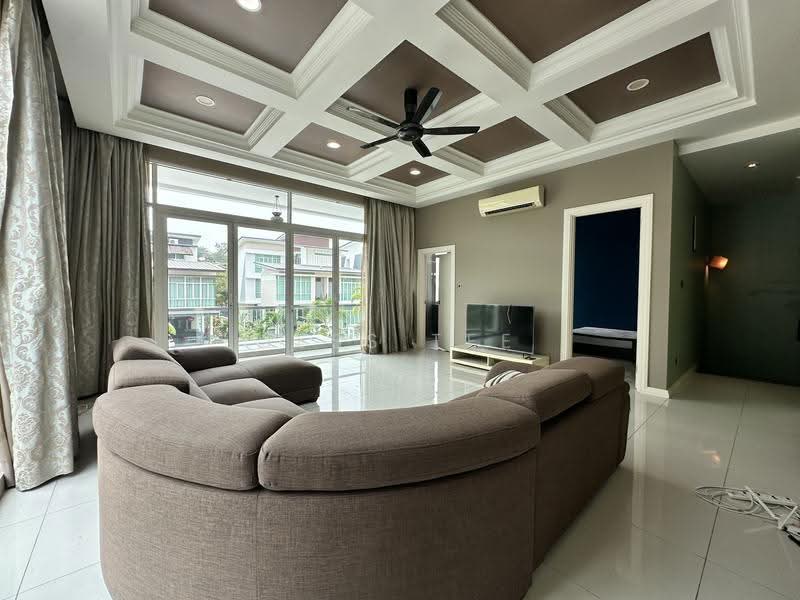 Semi-Detached House for Sale in Setia Eco Park (Setia Alam) - Jess Tee - Living Room - PropertyGuru.com.my