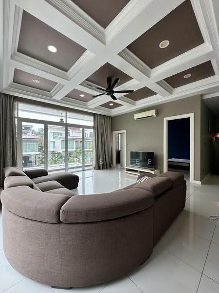Semi-Detached House for Sale in Setia Eco Park (Setia Alam) - Jess Tee - Living Room - PropertyGuru.com.my