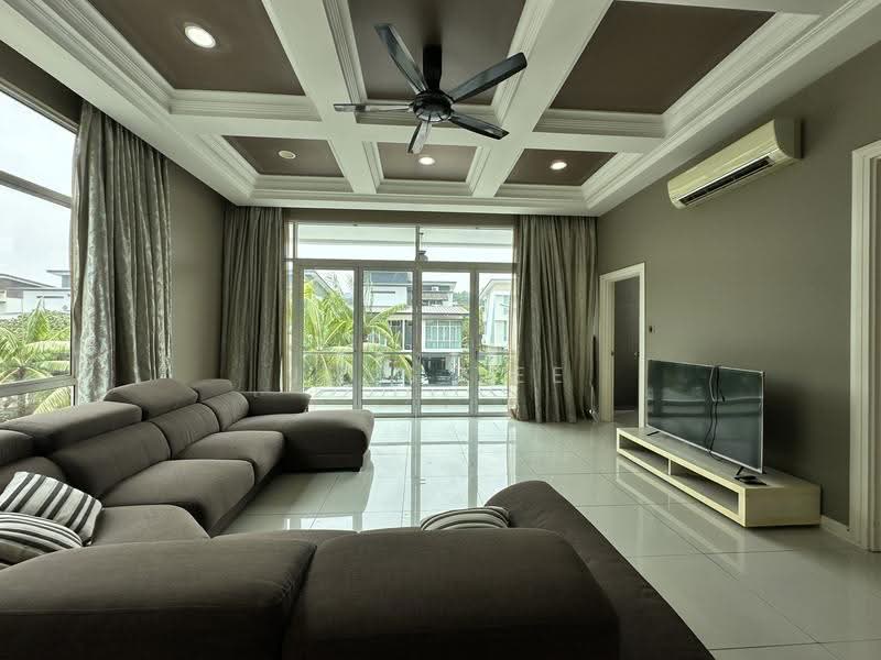 Semi-Detached House for Sale in Setia Eco Park (Setia Alam) - Jess Tee - Living Room - PropertyGuru.com.my