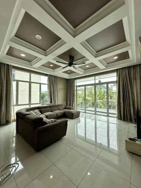 Semi-Detached House for Sale in Setia Eco Park (Setia Alam) - Jess Tee - Living Room - PropertyGuru.com.my