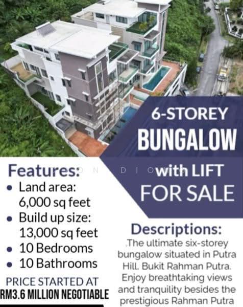 Bungalow House for Sale in Bukit Rahman Putra (Sungai Buloh) - Dion Diong - Exterior - PropertyGuru.com.my