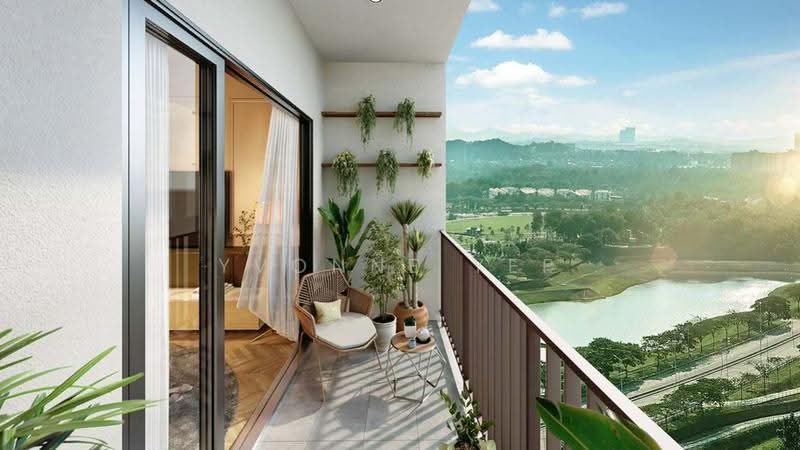 Condominium for Sale at RIA Sunsuria - Yvonne - Balcony - PropertyGuru.com.my