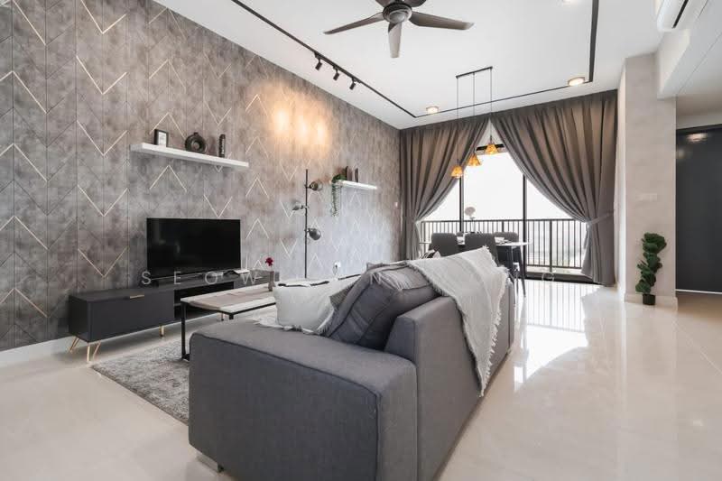 Condominium for Rent at One Cochrane Residence - Seow Yen Wong - Living Room - PropertyGuru.com.my