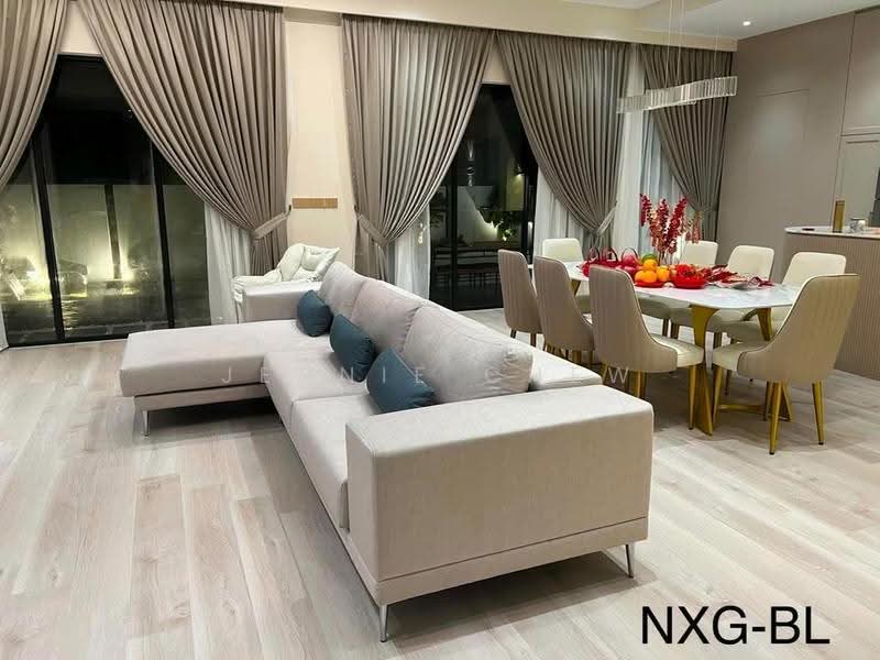 Rumah Berkembar untuk Dijual di Kota Kemuning (Shah Alam) - Jennie Chew - Living Room - PropertyGuru.com.my