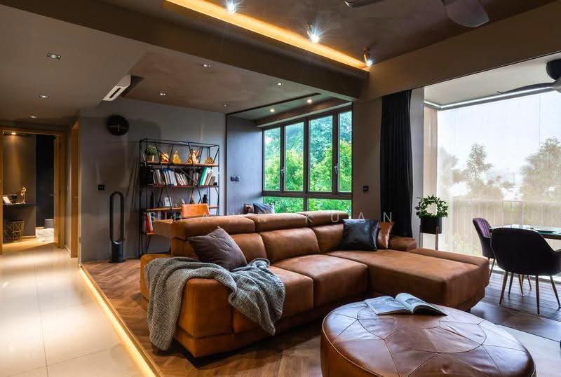 Kondominium untuk Dijual di Aosis Mont Kiara - Shawn Kuan - Living Room - PropertyGuru.com.my
