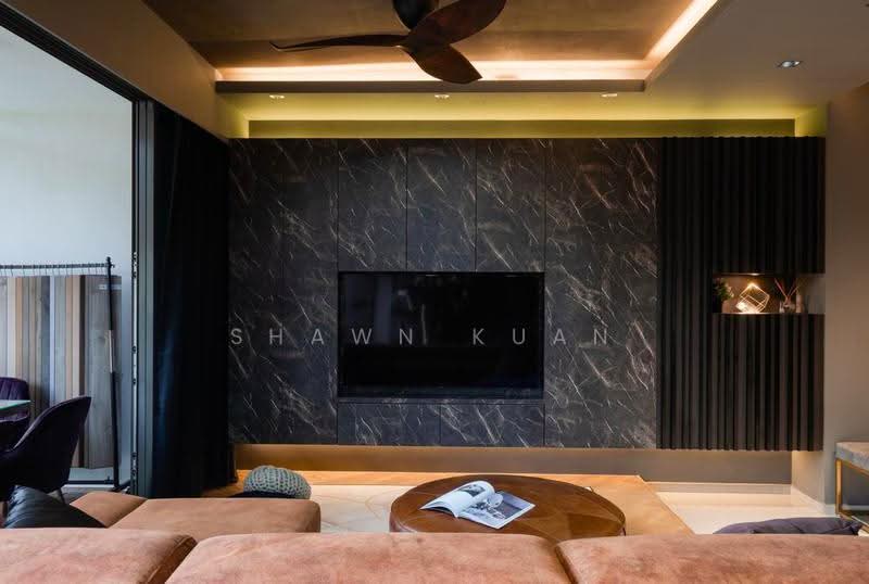 Kondominium untuk Dijual di Aosis Mont Kiara - Shawn Kuan - Living Room - PropertyGuru.com.my