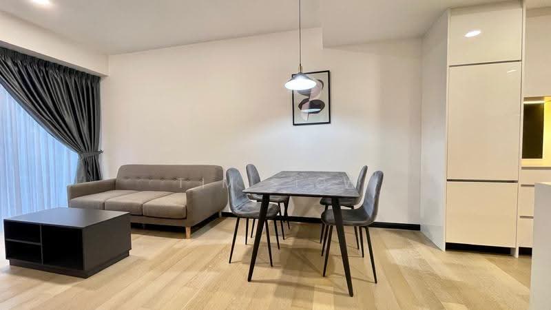 Service Residence for Rent at Star Residences Three - Tim Siow - Living Room - PropertyGuru.com.my