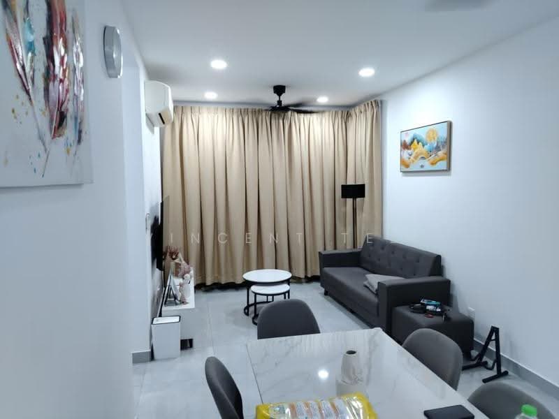 Kediaman Servis untuk Disewa di The Birch - Vincent Tee - Living Room - PropertyGuru.com.my