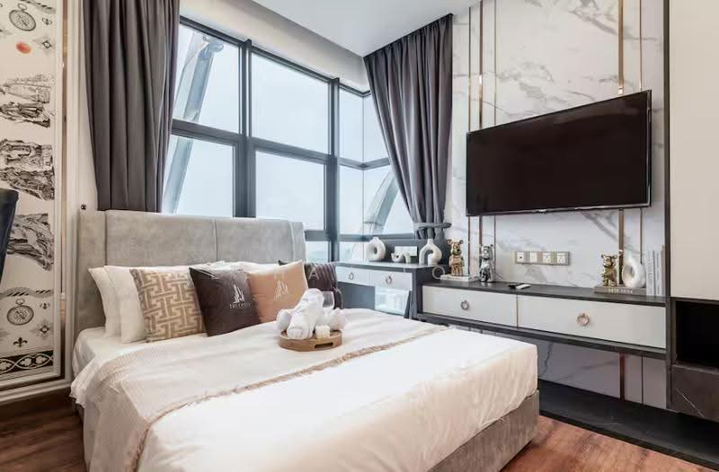 Kediaman Servis untuk Dijual di Gems Residences - Ethan Low - Bedroom - PropertyGuru.com.my