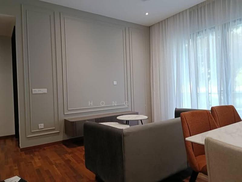 Service Residence for Rent at The Tamarind - Hong . - Living Room - PropertyGuru.com.my