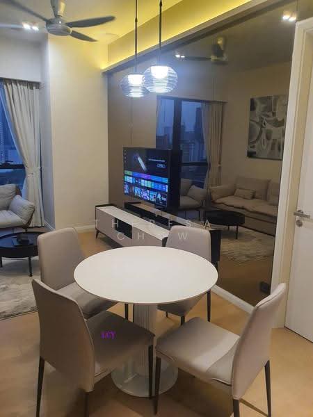 Service Residence for Rent at TRX Residences - Theresa Chow - Living Room - PropertyGuru.com.my