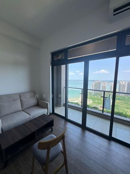 Condominium for Rent at Carnelian Tower 1 - Cherry Tan - Living Room - PropertyGuru.com.my
