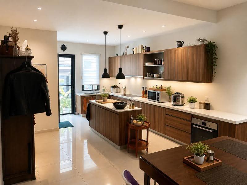 Rumah Teres 2-Tingkat untuk Disewa di Denai Alam (Shah Alam) - Datin Qeera - Kitchen - PropertyGuru.com.my