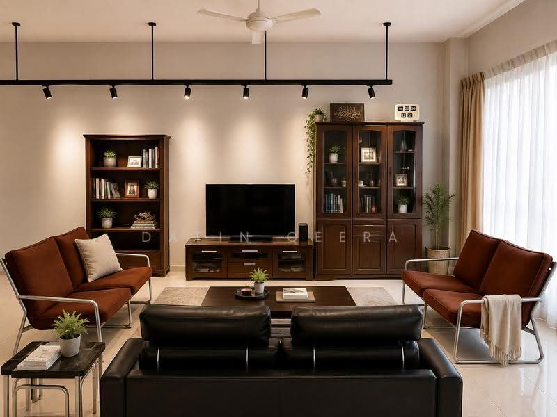 Rumah Teres 2-Tingkat untuk Disewa di Denai Alam (Shah Alam) - Datin Qeera - Living Room - PropertyGuru.com.my