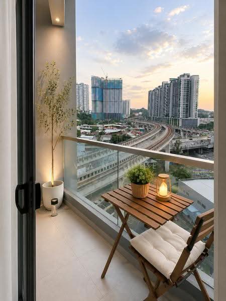 Service Residence for Sale at Far East - Ivan Lee - Balcony - PropertyGuru.com.my