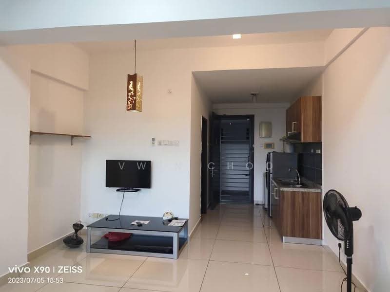 Service Residence for Rent at D'Inspire Residence (Inspira Bestari) - Ivwen Choo - Living Room - PropertyGuru.com.my