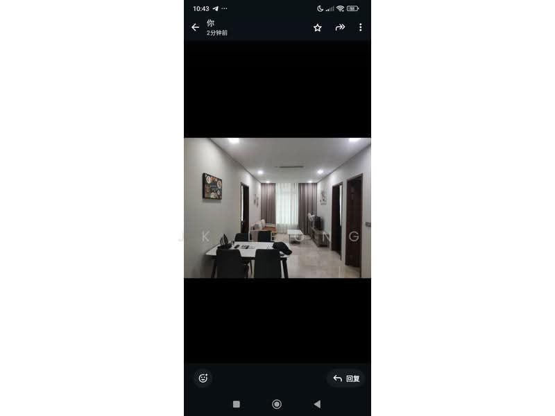 Kediaman Servis untuk Dijual di Sky Suites @ KLCC - JK Leong - Living Room - PropertyGuru.com.my
