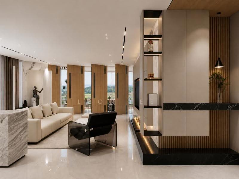 Kediaman Servis untuk Dijual di The Oval - Leon Lee - Living Room - PropertyGuru.com.my