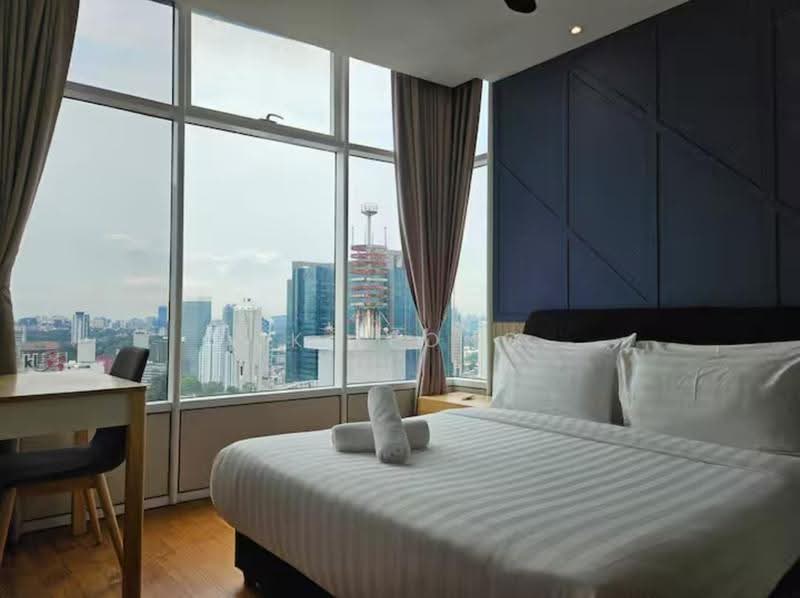 Kediaman Servis untuk Dijual di Sky Suites @ KLCC - JK Leong - Bedroom - PropertyGuru.com.my