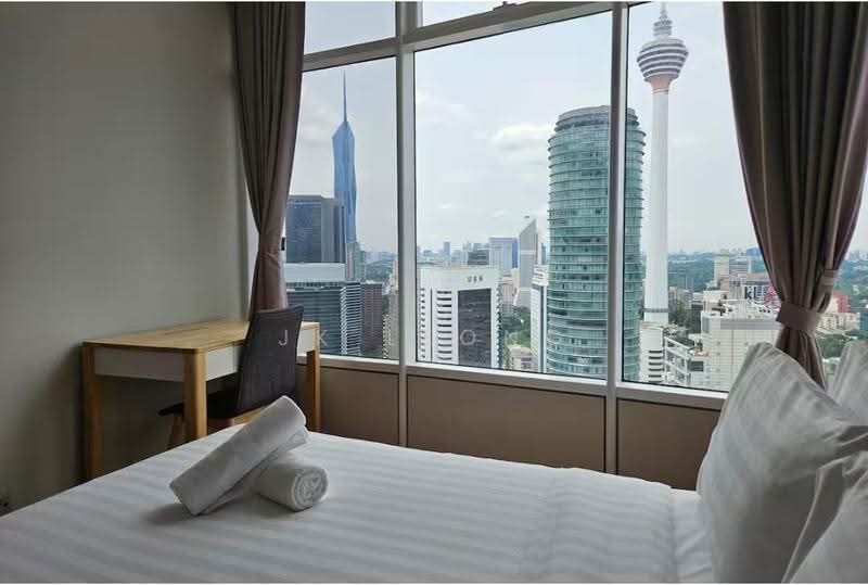 Kediaman Servis untuk Dijual di Sky Suites @ KLCC - JK Leong - Bedroom - PropertyGuru.com.my