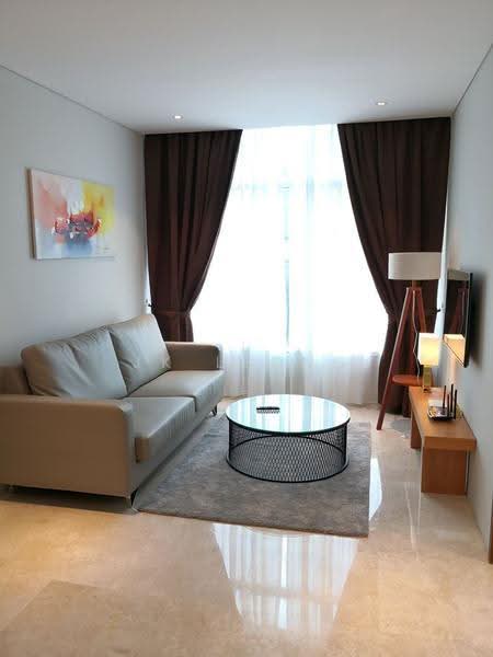 Kediaman Servis untuk Dijual di Sky Suites @ KLCC - JK Leong - Living Room - PropertyGuru.com.my