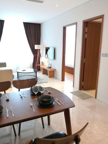 Kediaman Servis untuk Dijual di Sky Suites @ KLCC - JK Leong - Living Room - PropertyGuru.com.my