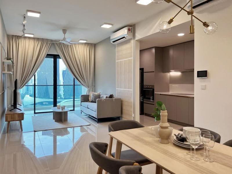 Service Residence for Rent at Residensi Solaris Parq - Terry Lee - Living Room - PropertyGuru.com.my