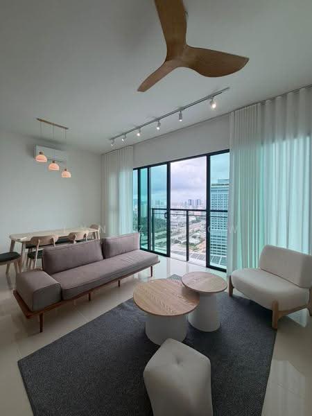 Kondominium untuk Disewa di Mezzo - Lynnz Seow - Living Room - PropertyGuru.com.my